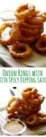 Beer battered onion rings recipe rachael ray chili