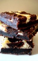 Black and white cheesecake brownies recipe