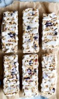 Blueberry yogurt granola bar recipe