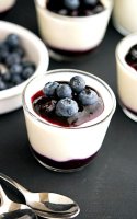 Brain panna cotta recipe with greek