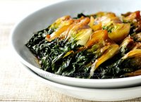 Braised bok choy tofu recipe