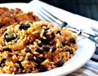 Brazilian black beans rice recipe