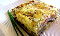 Breakfast frittata recipe with ham
