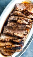 Brisket recipe wrapped in foil