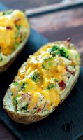 Broccoli and cheese baked potato recipe