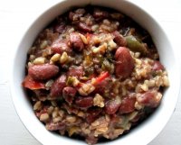 Brown rice and beans recipe crock pot