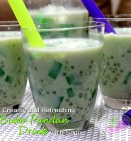 Buko pandan recipe using pandan leaves in english