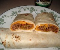 Burrito recipe beef and cheese