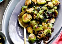 Butter braised brussel sprouts recipe