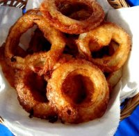 Buttermilk beer battered onion ring recipe