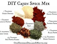 Cajun spice mix recipe best