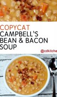 Campbells bean and bacon soup rice recipe