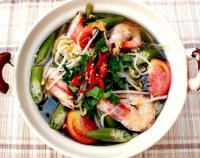 Canh chua ga rau muong recipe