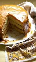 Caramel cake recipe used with condensed milk