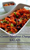 Carrot and mandarin orange salad recipe