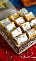 Cashew nut burfi recipe milk