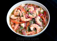 Ceviche de camaron recipe from ecuador