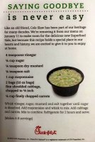 Chick fil a recipe for slaw salad