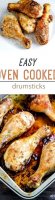 Chicken drumsticks oven quick party recipe