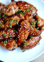 Chicken wing sauce recipe honey garlic