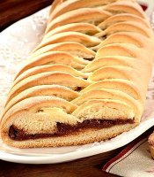 Chocolate filled yeast bread recipe