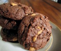 Chocolate peanut butter cookies recipe simple