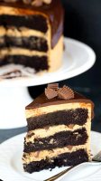 Chocolate peanut butter refrigerator cake recipe