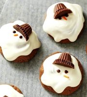 Chocolaty melting snowmen cookie recipe