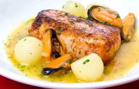 Cocinar mejillones a la plancha recipe