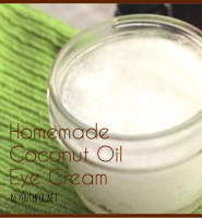 Coconut oil eye cream recipe