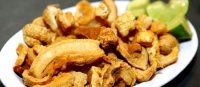 Como fazer torresmo com mandioca recipe