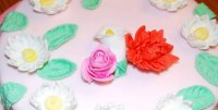 Como hacer flores de pastillaje para tortas recipe