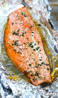 Cooking salmon in foil recipe