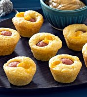 Corn dog batter recipe with cornmeal porridge