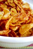 Corn flakes pedas recipe for rice