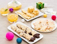 Countdowns recipe for shortbread cut