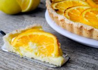 Crema allarancia per crostata recipe