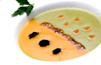 Crema de calabacin y calabaza recipe