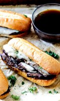 Crock pot french dip recipe with french onion soup