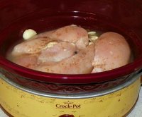 Crock pot pulled chicken recipe healthy