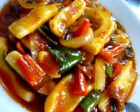 Cumi asam manis recipe finder