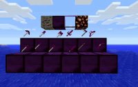 Daedric bow recipe on minecraft