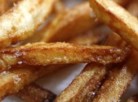 Double dipped french fries recipe