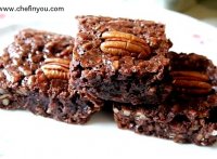 Easy chocolate nut brownie recipe