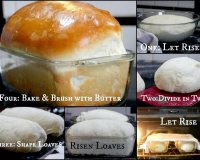 Easy homemade bread recipe steps