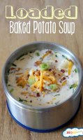 Easy loaded baked potato soup crock pot recipe