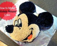 Easy mickey mouse cake recipe