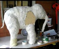 Easy paper mache recipe flour water san francisco