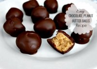 Easy peanut butter ball recipe
