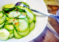 Easy pickled cucumber salad recipe